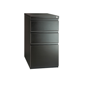 Box/Box/File Metal Ped w/Glides Black