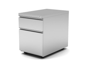 Box/File Metal Ped Black