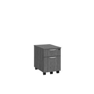 Mobile Box/File Ped w/ Lock Newport Grey