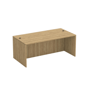 Desk Shell 71"W x 36"D x 29"H Aspen