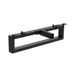 DESK RISER - W/ TAPE & 1 CONNECTOR BRACKET BLACK