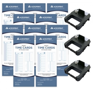 ACRO 01-0296-001 EXP500, 3 RIBBON, 500 CARD PACK