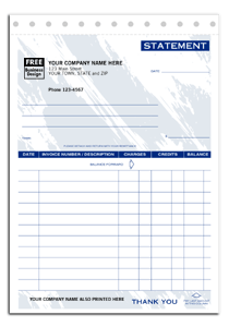 Statements - Lined 2-part