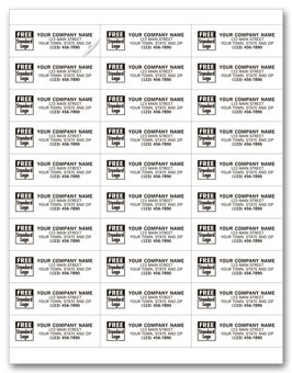 Labels, Laser, Clear