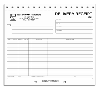 Delivery Receipts - Sets 2-part