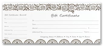 Gift Certificates, Darjeeling