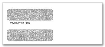 Double Window Envelope 8 5/8 x 3 5/8