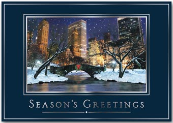 City Stillness Holiday Cards