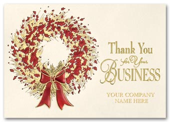 Grateful Sentiment Holiday Cards