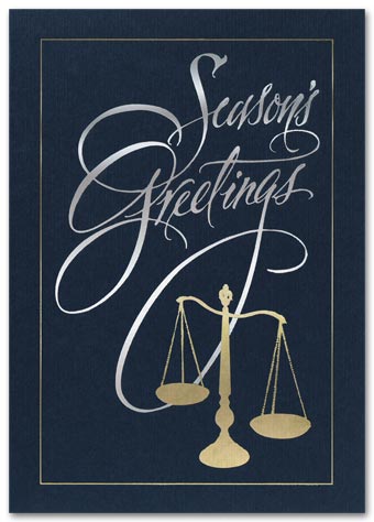 Golden Scales Holiday Card