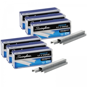 (6 Ea) Swingline Sf 4 Premium Staples Box Of 5000