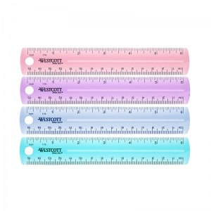 Plastic Ruler, 6", Pack of 36