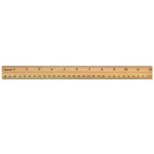 School Wood Ruler