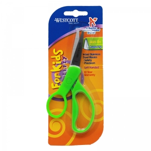 (6 Ea) Kumfy Grip Scissors 5in Left