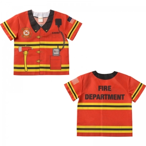 My 1st Career Gear Firefighter Top, One Size Fits 18 Months - 36 Months