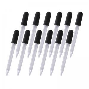 Plastic Medicine Droppers 3-Inch, 12 Per Pack, 6 Packs