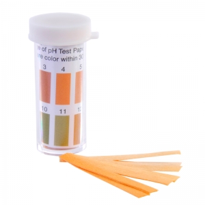 Lab 101 Wide Range pH paper, Range 1-14, 100 Strips