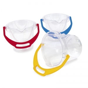 Clear Bucket, Pack of 6
