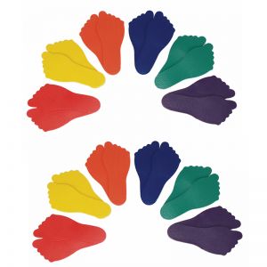 Feet Markers, 6 Per Set, 2 Sets