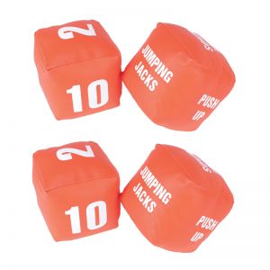 Fitness Dice, 2 Per Set, 2 Sets