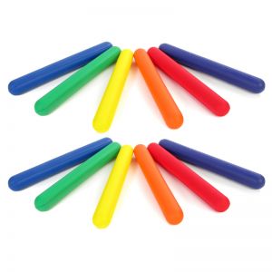 Foam Batons, 6 Per Set, 2 Sets