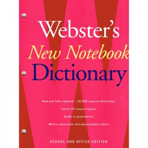 Webster's New Notebook Dictionary, Pack of 6