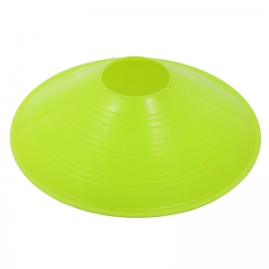 (36 EA) SAUCER FIELD CONE 7IN YLW  VINYL