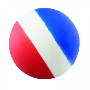 TRI-COLOURED 3IN SPONGE BALL