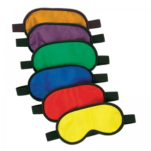 (2 ST) BLINDFOLD SET 6 CLRS PER SET   