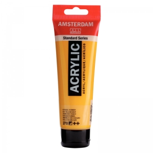Standard Acrylic Paint, 120ml, Azo Yellow Deep 270