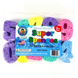 SUPER SPONGES 3IN NUMBERS