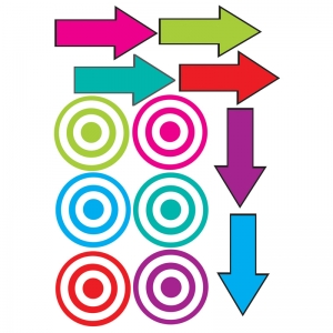 DIE CUT MAGNETS TARGETS & ARROWS 