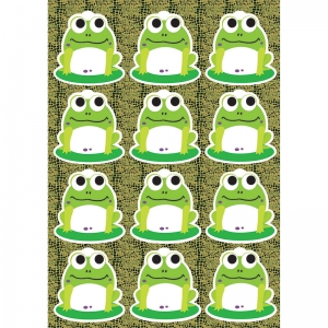 Die-Cut Magnetic Frogs, 12 Per Pack, 6 Packs