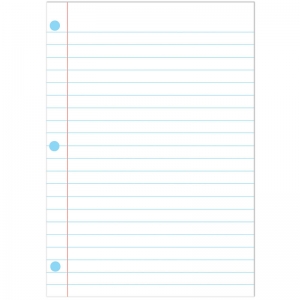 Magnetic Notebook Page, 8.5" x 11"