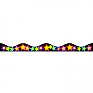 Magnetic Border, Stars, 12' Per Pack, 6 Packs