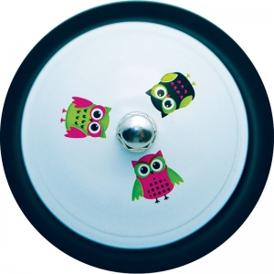 (3 EA) DECORATIVE CALL BELLS OWLS   