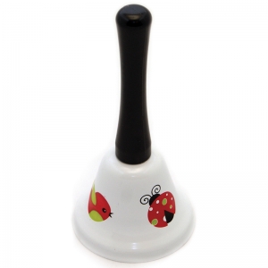 Ladybug Hand Bell, Pack of 3