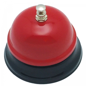 Decorative Call Bell, Red, Pack of 3