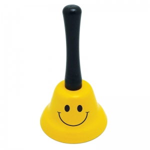 Decorative Hand Bell, Smile Faces, Pack of 3