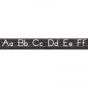 Scribble Chalk Manuscript Magnetic Alphabet Line, Large, Pack of 3