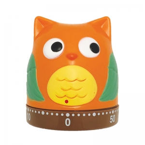Mechanical Timer, Owl, Pack of 3