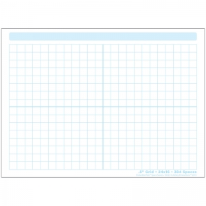 Grid Blocks 468 Blocks Postermat Pals Smart Poly Single Sided