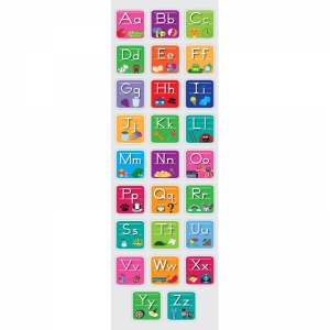 The Original Fun Mat, Sensory Spots, 4" Full English Alphabet Set, 26 Pieces