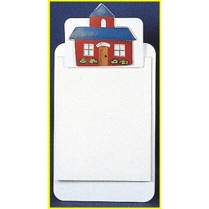 Clipboards, School House, Pack of 3