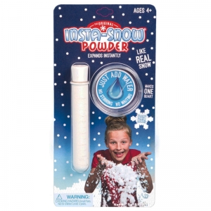 Insta-Snow Grow Snow Blister Card, 10 grams, Pack of 12
