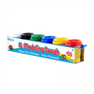 Modeling Dough, 2 oz. Multi Color, Pack of 6