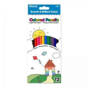 Colored Pencils, Pack of 12