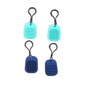 Calming Clips Fidget Toy Keychain, Pack of 12