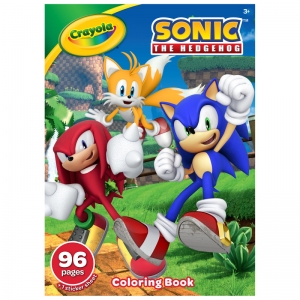 Sonic the Hedgehog Coloring Book, 96 Coloring Pages