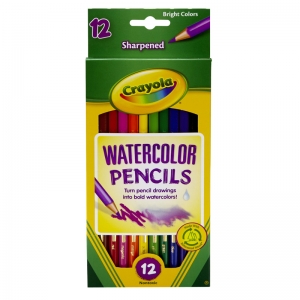 Watercolor Pencils, 12 Count